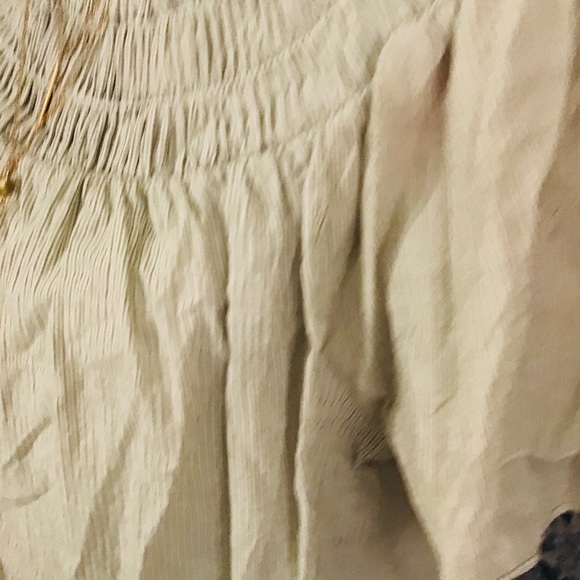 NWT STRIPE SUMMER BLOUSE - Picture 2 of 6